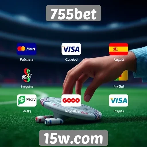 Métodos de pagamento aceitos no 755bet